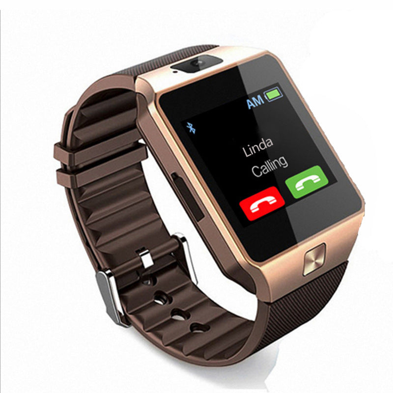 Reloj deportivo inteligente DZ09 con tarjeta y teléfono