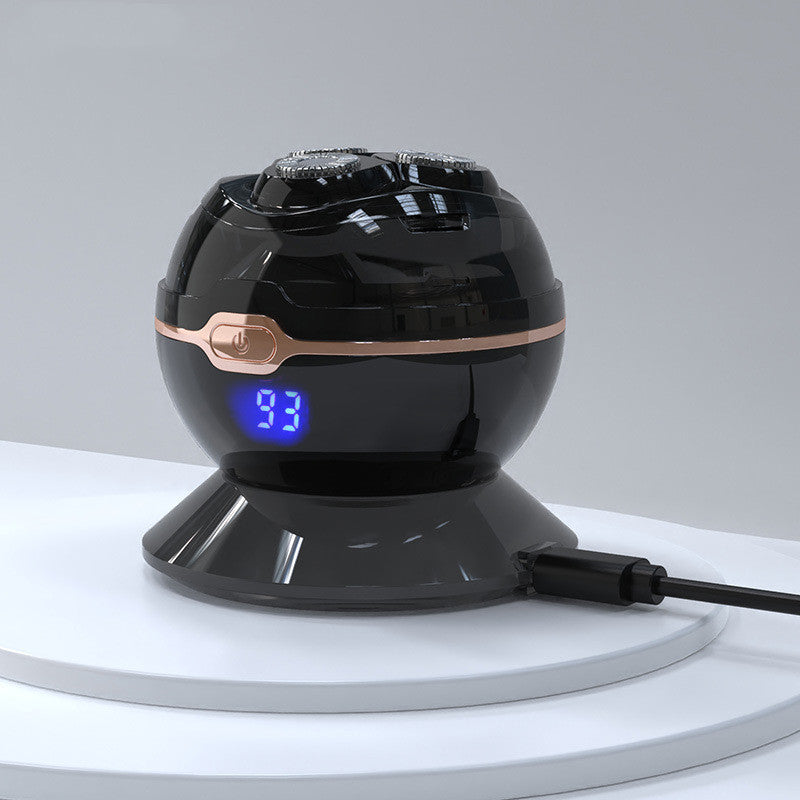 Mini afeitadora eléctrica inalámbrica para hombre, maquinilla de afeitar, lavado corporal completo, bola, cuchillo para barba