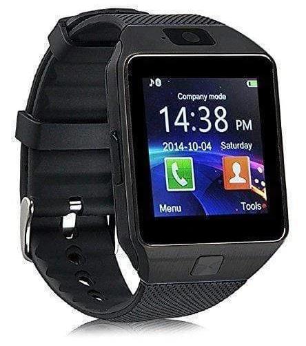 Reloj deportivo inteligente DZ09 con tarjeta y teléfono
