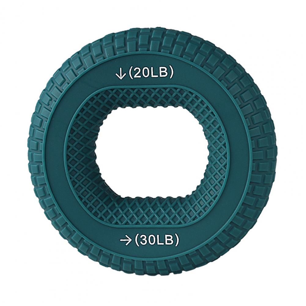 Fortalecedor de agarre manual, entrenador de fuerza de agarre y ejercitador de dedos, agarre manual ajustable de silicona, anillo de agarre de 20-80 lb, entrenador de antebrazo de dedo, expansor carpiano, ejercicio de entrenamiento muscular