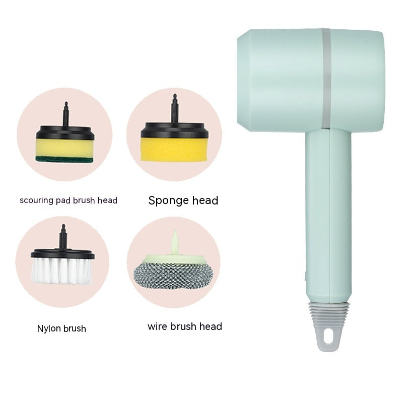 Powerful Electric Cleaning Brush A Versatile Tool for Effortless Kitchen and Bathroom Cleaning