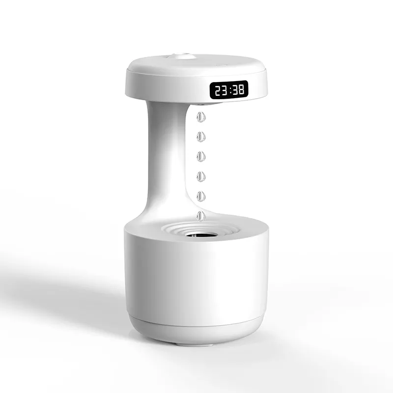 Humidificador antigravedad, máquina de aromaterapia con reflujo de gotas de agua, gran capacidad, para oficina, dormitorio, pulverizador silencioso de gran volumen de niebla
