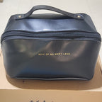¡Experimenta comodidad y elegancia con nuestra bolsa de cosméticos de viaje multifunción de gran capacidad! ✨👜