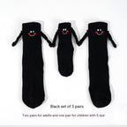 Calcetines magnéticos para sujetar las manos para niños y niñas Calcetines de tubo