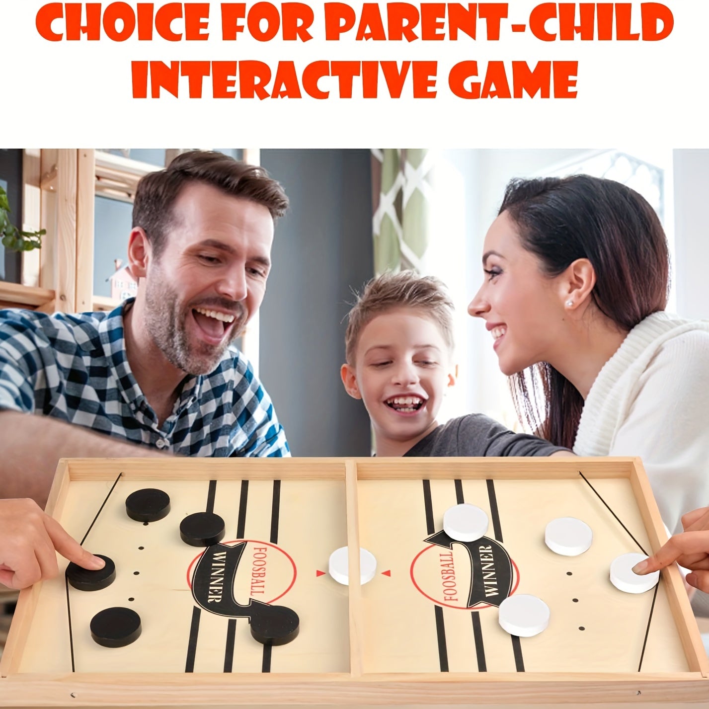 🚀Experience the Fast Sling Puck Game!🏒