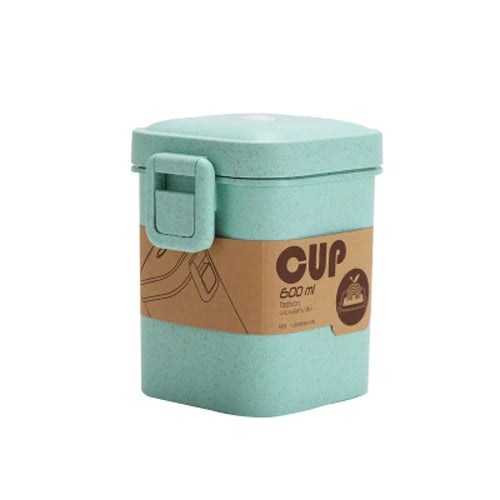 Presentamos nuestra lonchera ligera separada para horno de microondas: ¡su compañera perfecta para comidas saludables mientras viaja! 🍱🌟