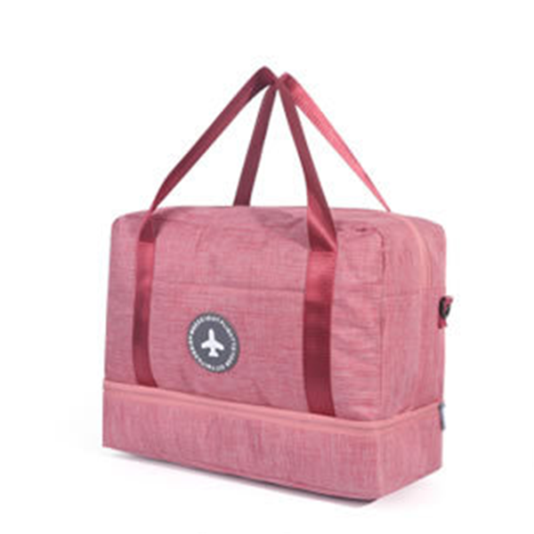 ¡Organiza tus viajes con estilo con nuestra bolsa de viaje con separación de ropa seca y húmeda! 🧳💼 