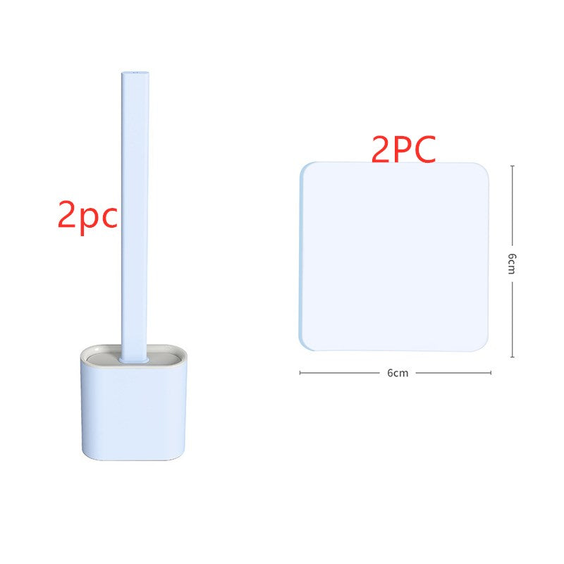 ¡Dile adiós a las manchas difíciles con nuestro cepillo de baño suave! 🚽✨