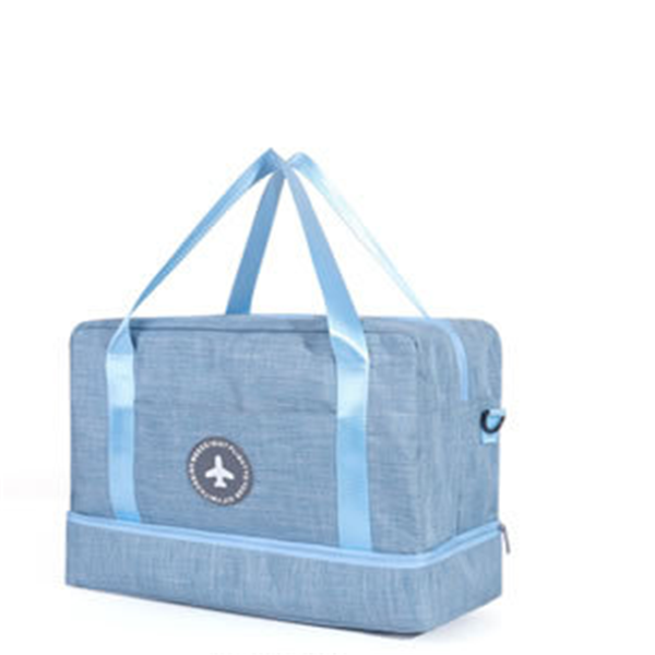 ¡Organiza tus viajes con estilo con nuestra bolsa de viaje con separación de ropa seca y húmeda! 🧳💼 