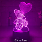 3D Lamp Acrylic, Valentines Day Gifts