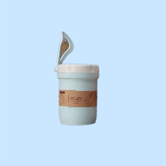 Presentamos nuestra lonchera ligera separada para horno de microondas: ¡su compañera perfecta para comidas saludables mientras viaja! 🍱🌟