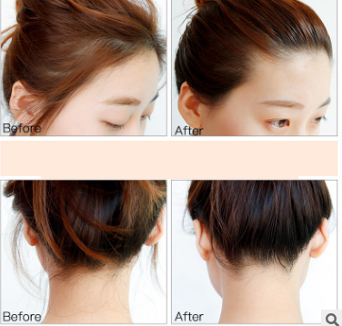 Líquido antipeinado líquido para artefactos de cabello roto