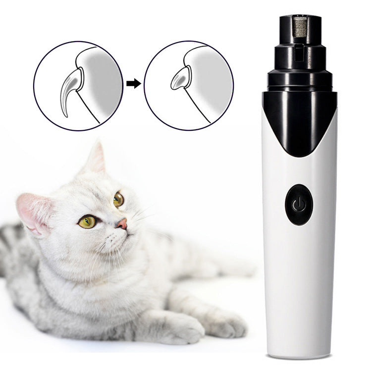 Pet Dog Cat Pencil Sharpener, Electric Nail Clippers Cleaning Nail Clippers