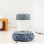 Upgrade Your Kitchen Cleaning with Our Kitchen Soap Dispensing Palm Brush Cleaner! 🧼🍽️