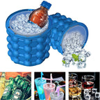 Introducing the Silicone Ice Maker Quick Cold Ice Bucket - Your Ultimate Solution for Chilled Drinks! 🍹🧊