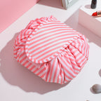 Bolsa de almacenamiento para cosméticos, bolsa de almacenamiento de viaje para cosméticos de gran capacidad, portátil y Simple