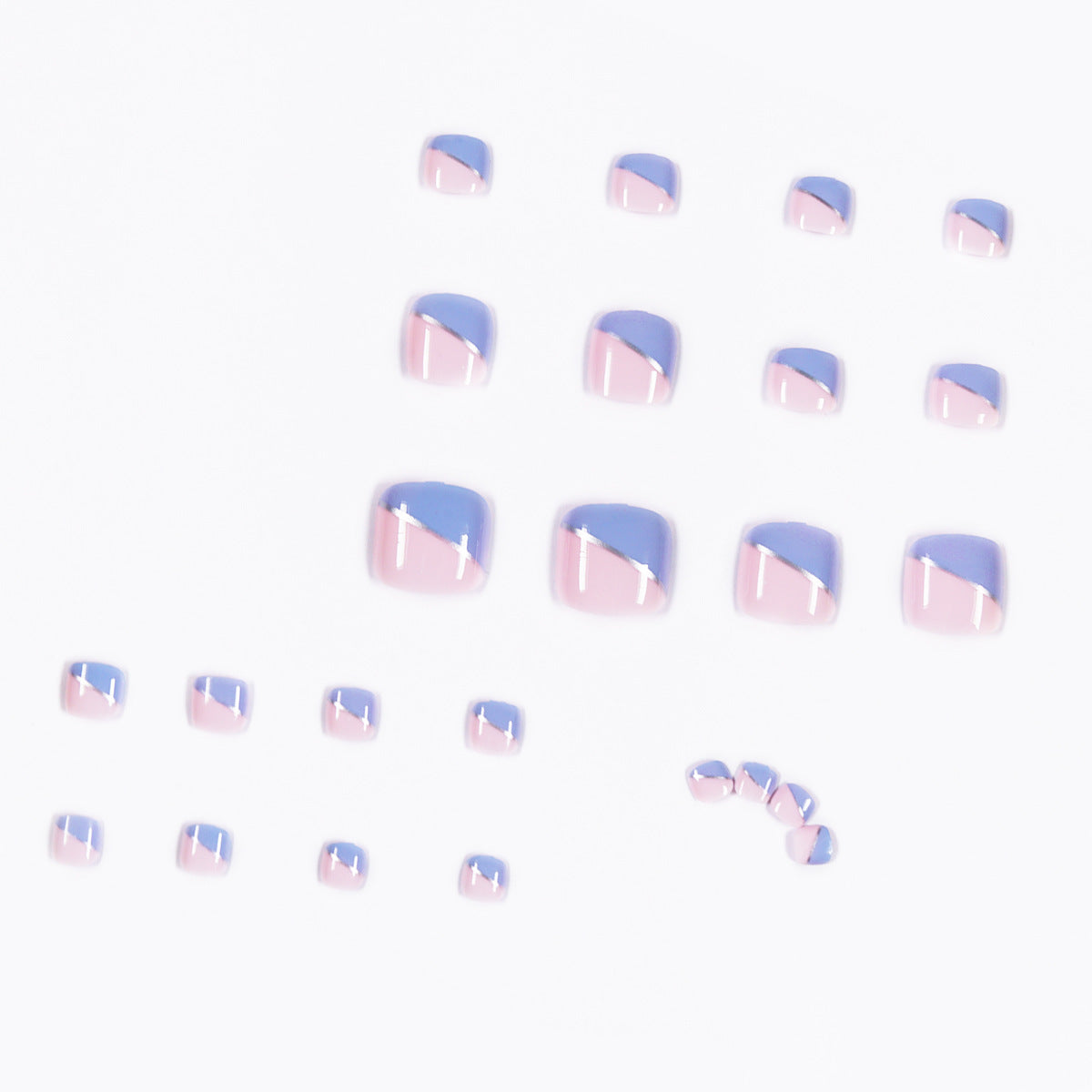 Uñas postizas de uso simple Punta de uña extraíble