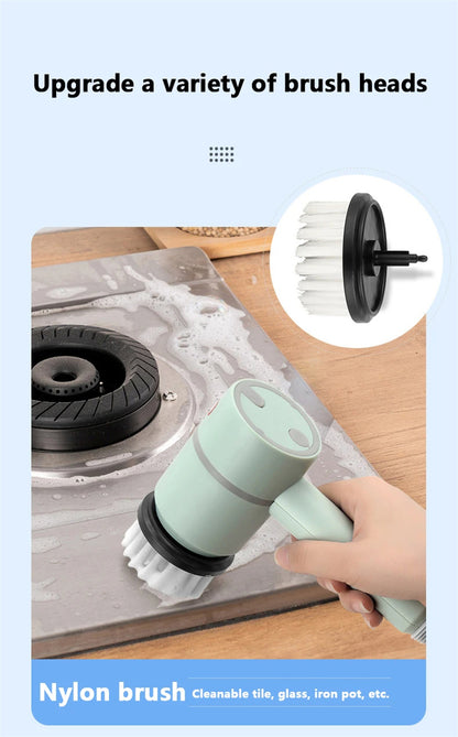 Powerful Electric Cleaning Brush A Versatile Tool for Effortless Kitchen and Bathroom Cleaning