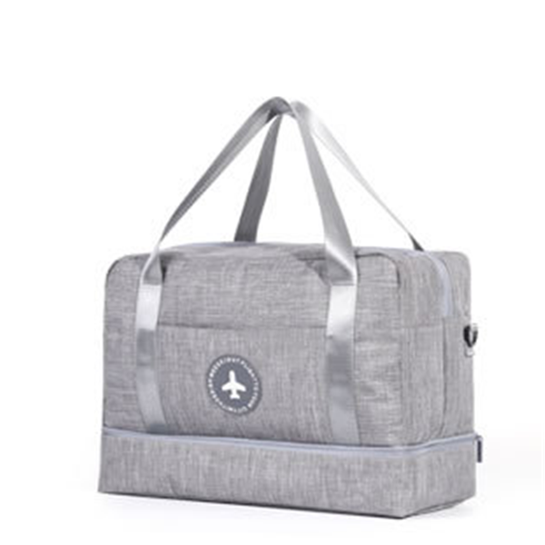 ¡Organiza tus viajes con estilo con nuestra bolsa de viaje con separación de ropa seca y húmeda! 🧳💼 