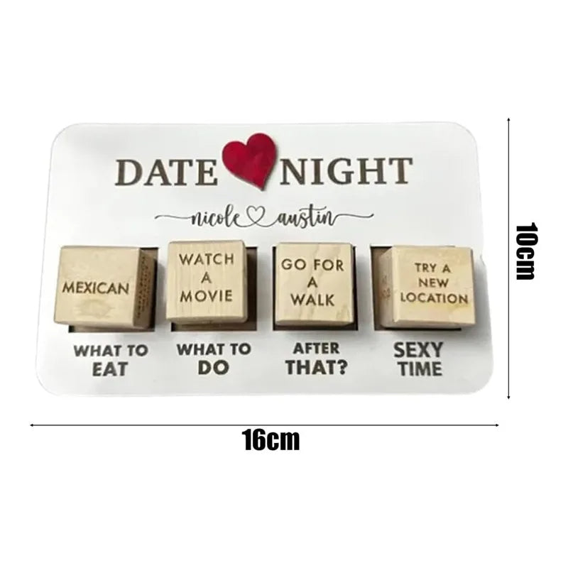💑❤️ Date Night Dice 💭👫 For a Romantic Time!