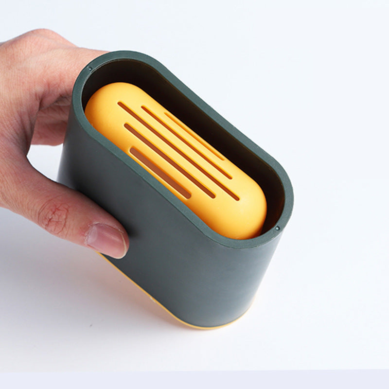 ¡Dile adiós a las manchas difíciles con nuestro cepillo de baño suave! 🚽✨