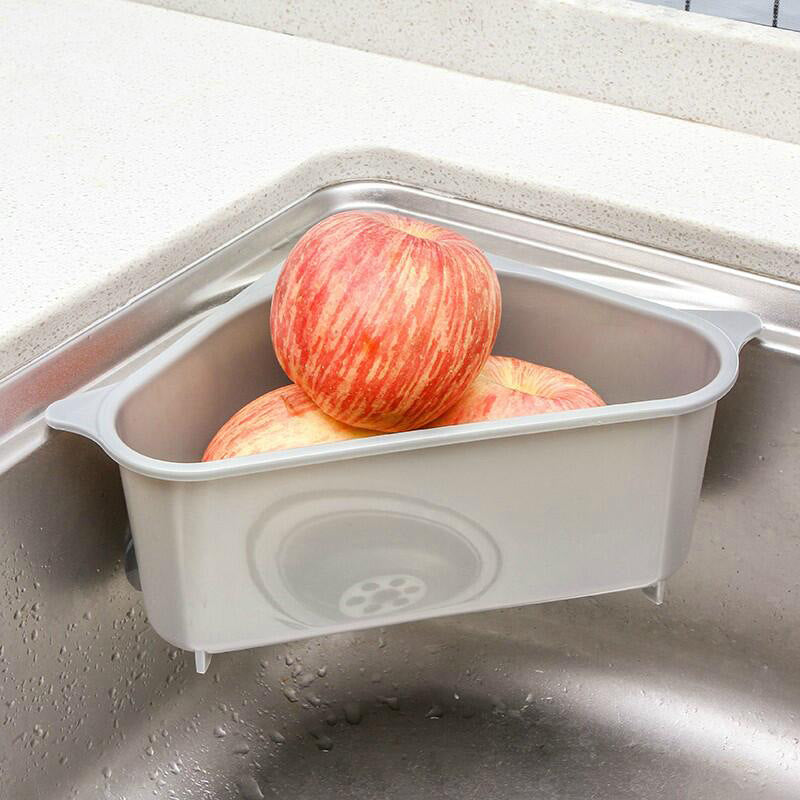 Kitchen Sink Multi-function Triangle Storage Rack Multi-purpose DishwashOrganize Your Kitchen in Style with Our Kitchen Sink Multi-function Triangle Storage Rack! 🍽️🧽ing Sponge Drain Rack Storage Rack