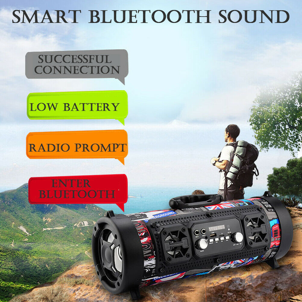 Altavoz Bluetooth inalámbrico impermeable portátil de alta potencia
