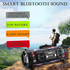 Altavoz Bluetooth inalámbrico impermeable portátil de alta potencia