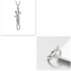 Love Hug Necklace Unisex Men Women 💕💍