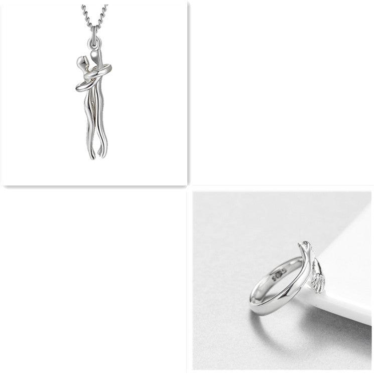 Love Hug Necklace Unisex Men Women 💕💍
