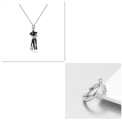 Love Hug Necklace Unisex Men Women 💕💍