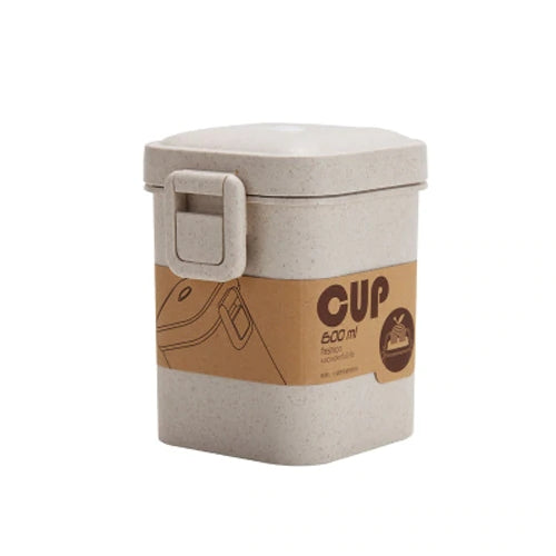 Presentamos nuestra lonchera ligera separada para horno de microondas: ¡su compañera perfecta para comidas saludables mientras viaja! 🍱🌟