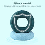 Fortalecedor de agarre manual, entrenador de fuerza de agarre y ejercitador de dedos, agarre manual ajustable de silicona, anillo de agarre de 20-80 lb, entrenador de antebrazo de dedo, expansor carpiano, ejercicio de entrenamiento muscular