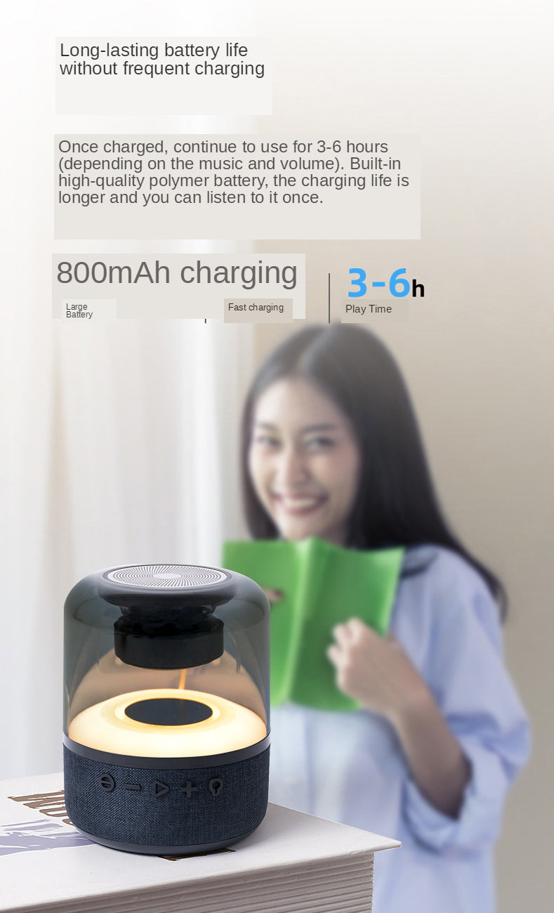 Four-Color Light Touch Wireless Bluetooth Speaker