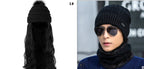 Peluca de una sola pieza Full Set Fashion Big Wave Wig Head