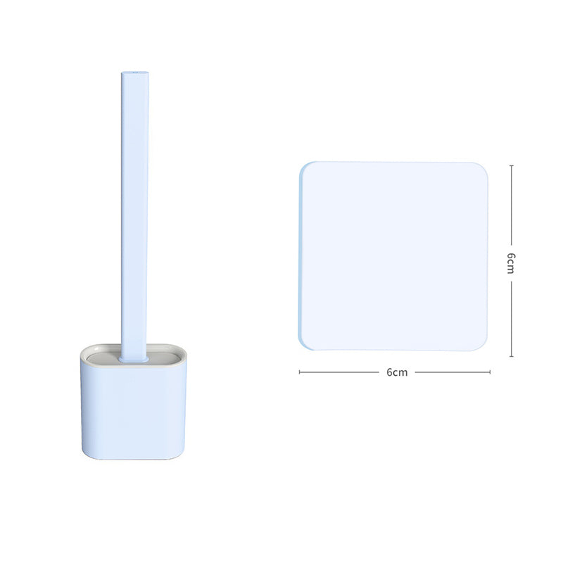 ¡Dile adiós a las manchas difíciles con nuestro cepillo de baño suave! 🚽✨