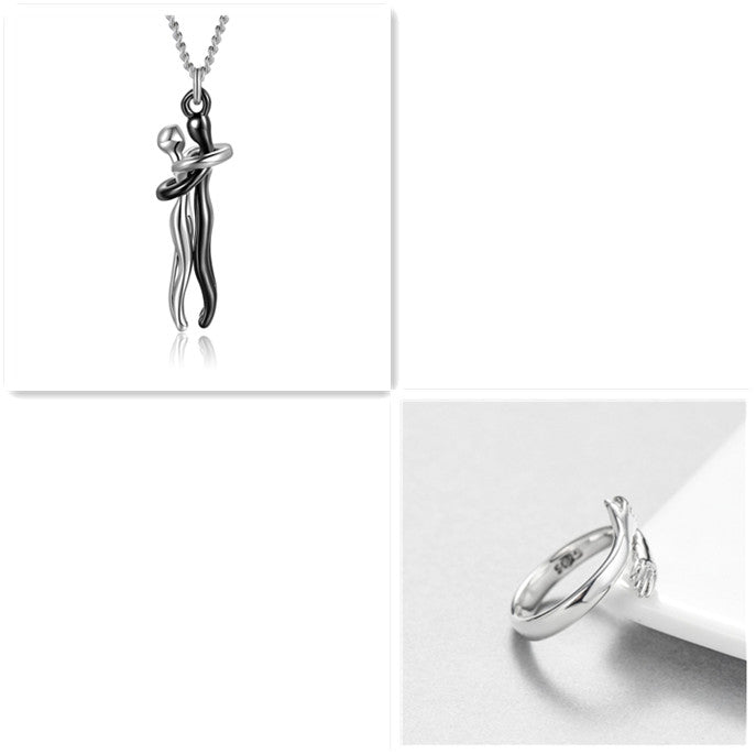 Love Hug Necklace Unisex Men Women 💕💍