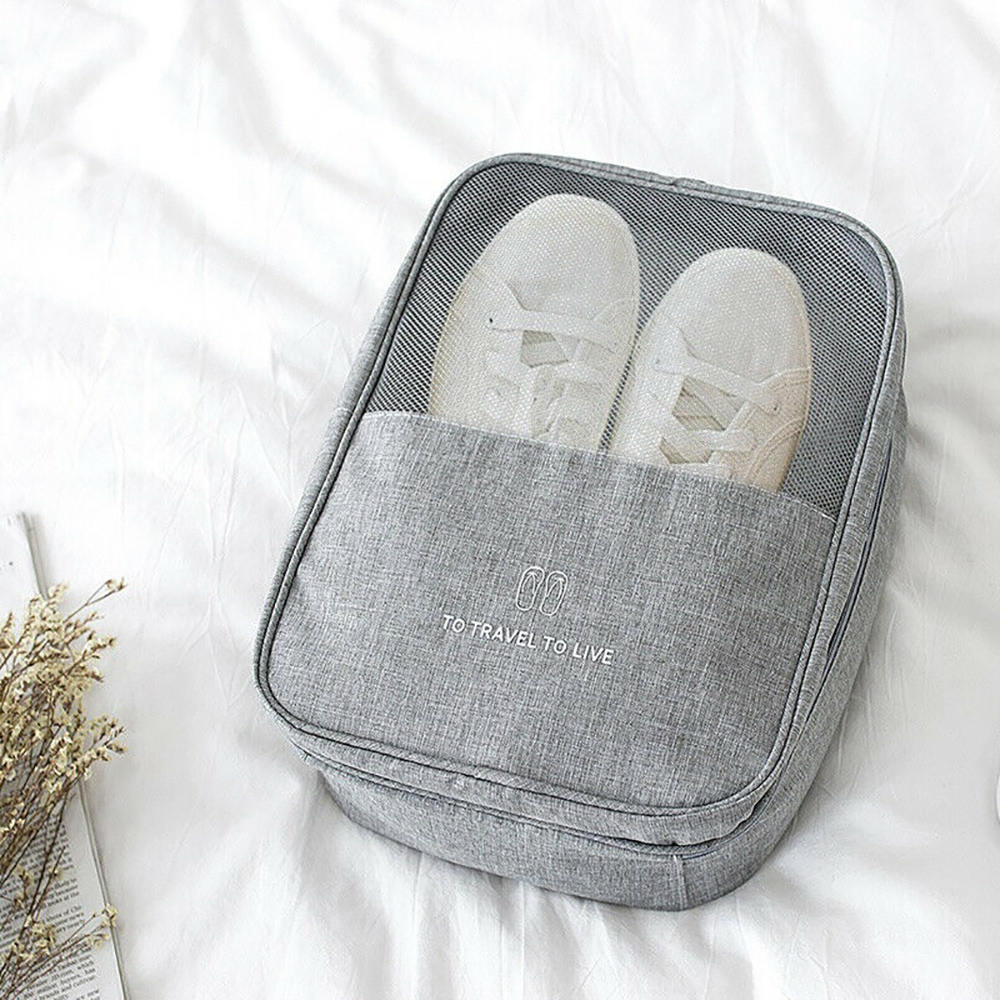 ¡Manténgase organizado y viaje con estilo con nuestras bolsas para zapatos portátiles! 👠✈️