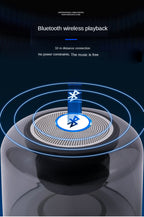 Four-Color Light Touch Wireless Bluetooth Speaker
