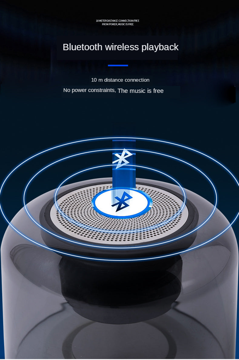 Four-Color Light Touch Wireless Bluetooth Speaker