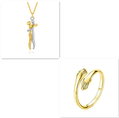 Love Hug Necklace Unisex Men Women 💕💍