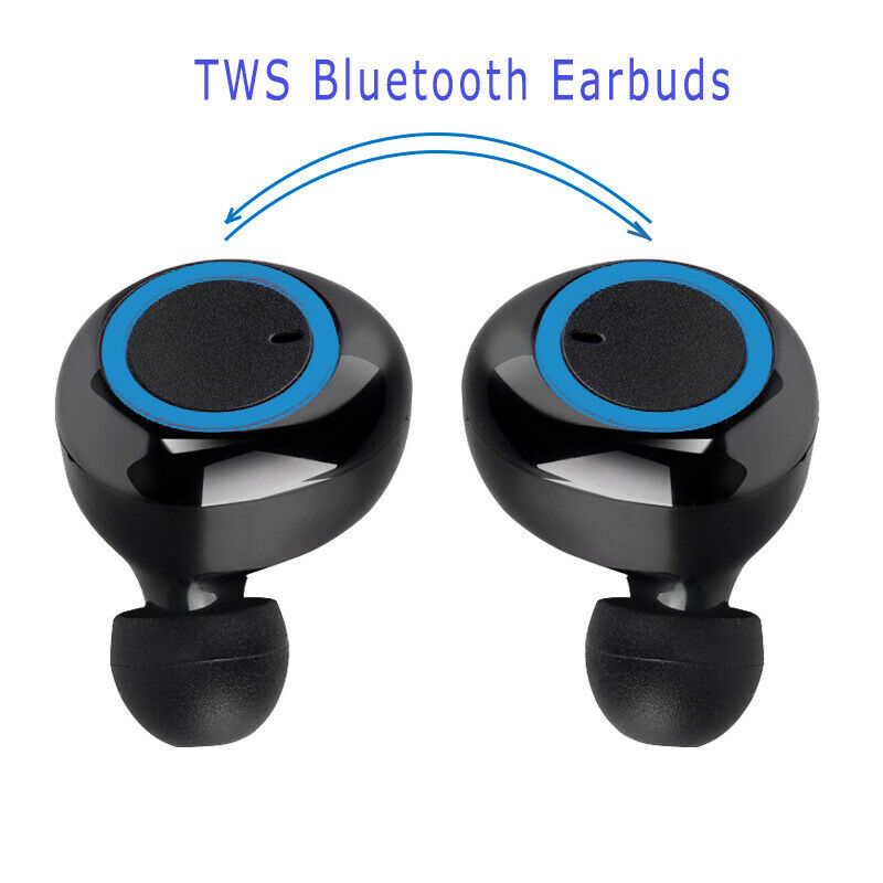 Experience the ultimate wireless audio freedom with our Waterproof Bluetooth 5.0 Wireless Earbuds Headphone Headset - your perfect music companion! 🎶🎧