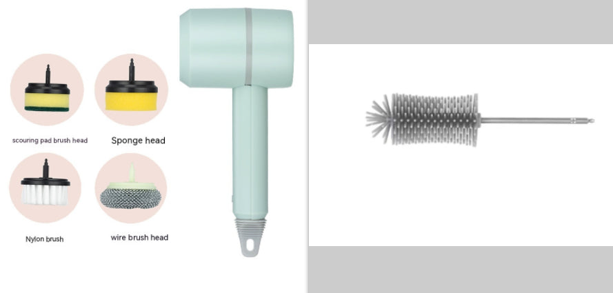 Powerful Electric Cleaning Brush A Versatile Tool for Effortless Kitchen and Bathroom Cleaning