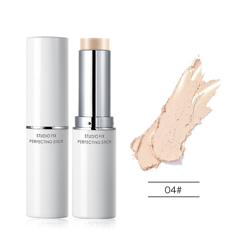 18 colores barra de contorno acabado maquillaje resaltar cubierta ojeras marcas de acné iluminar base en barra
