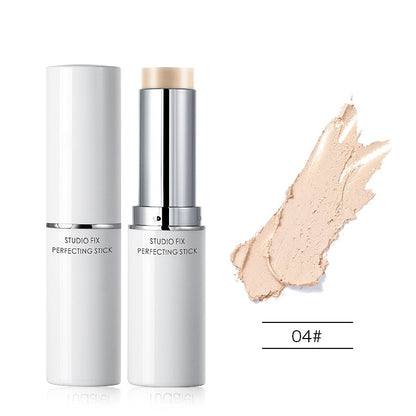 18 colores barra de contorno acabado maquillaje resaltar cubierta ojeras marcas de acné iluminar base en barra