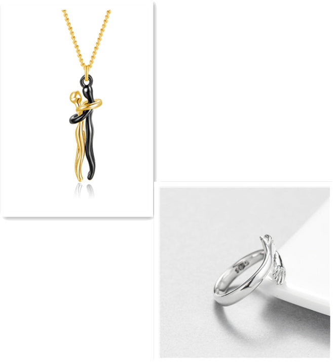 Love Hug Necklace Unisex Men Women 💕💍