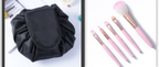 Bolsa de almacenamiento para cosméticos, bolsa de almacenamiento de viaje para cosméticos de gran capacidad, portátil y Simple