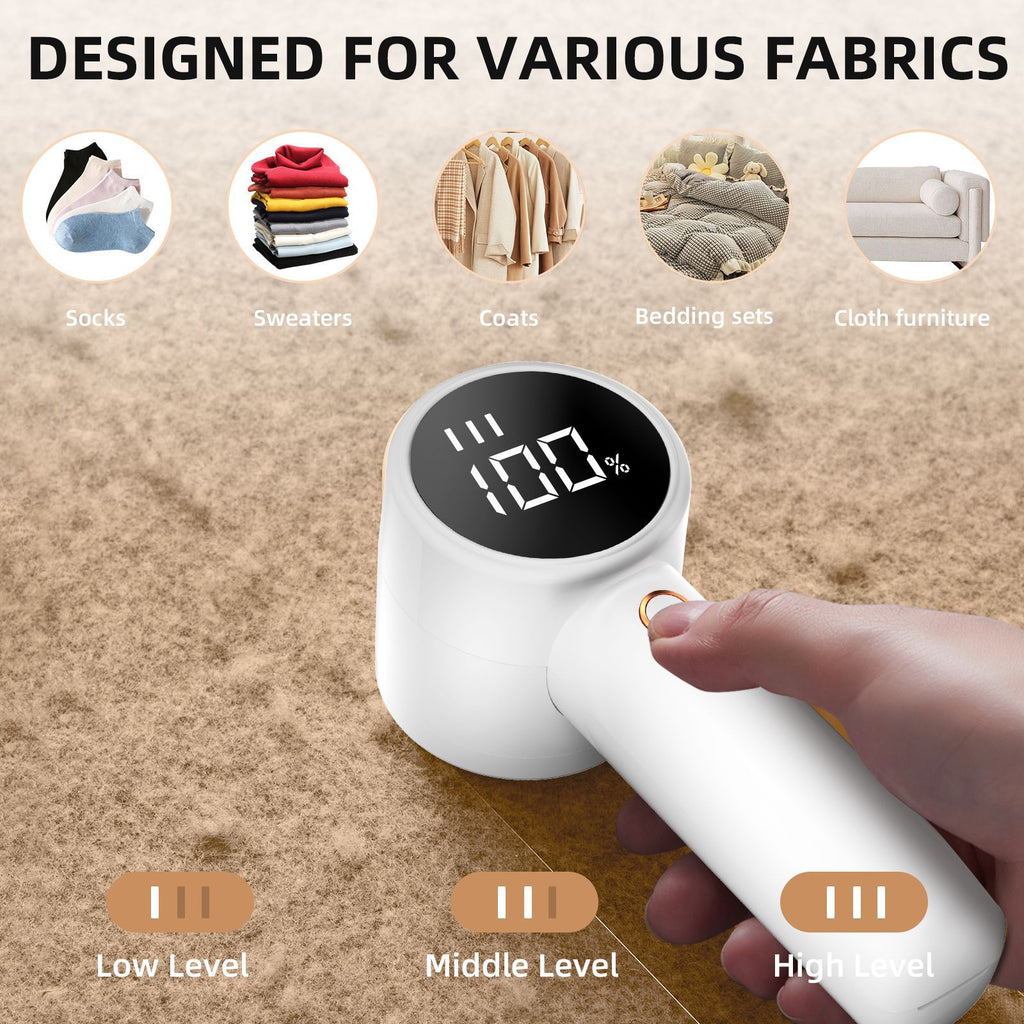 High-Speed Electric Fabric Shaver