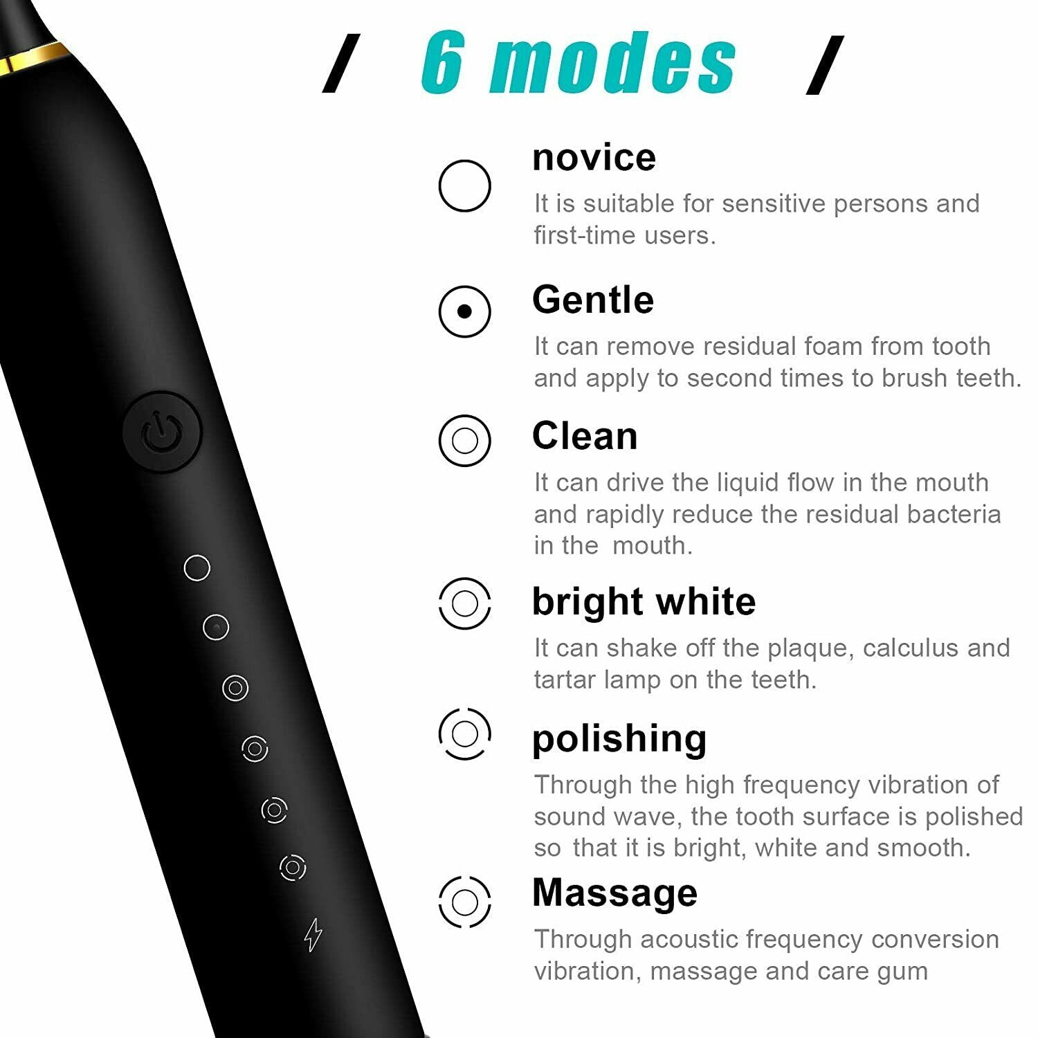 Upgrade Your Dental Care with Our Rechargeable Sonic Electric Toothbrush! 🦷💫