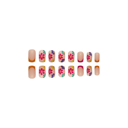 24-piece Transparent Nail Patch Box
